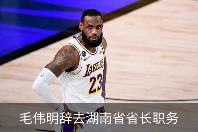 毛伟明辞去湖南省省长职务
